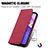 Custodia Portafoglio In Pelle Cover con Supporto S04D per Motorola Moto E20