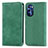 Custodia Portafoglio In Pelle Cover con Supporto S04D per Motorola Moto G Stylus (2022) 5G Verde