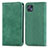 Custodia Portafoglio In Pelle Cover con Supporto S04D per Motorola Moto G50 5G Verde