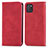 Custodia Portafoglio In Pelle Cover con Supporto S04D per Samsung Galaxy A81 Rosso