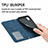Custodia Portafoglio In Pelle Cover con Supporto S04D per Samsung Galaxy F62 5G