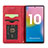 Custodia Portafoglio In Pelle Cover con Supporto S04D per Samsung Galaxy Note 10 Plus 5G