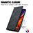 Custodia Portafoglio In Pelle Cover con Supporto S04D per Samsung Galaxy Note 20 Ultra 5G