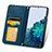 Custodia Portafoglio In Pelle Cover con Supporto S04D per Samsung Galaxy S23 5G