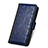 Custodia Portafoglio In Pelle Cover con Supporto S04D per Samsung Galaxy XCover 6 Pro 5G