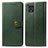 Custodia Portafoglio In Pelle Cover con Supporto S05D per Google Pixel 4 XL Verde