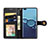 Custodia Portafoglio In Pelle Cover con Supporto S05D per Huawei P40 Pro