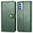 Custodia Portafoglio In Pelle Cover con Supporto S05D per Motorola Moto G51 5G