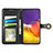 Custodia Portafoglio In Pelle Cover con Supporto S05D per Samsung Galaxy Quantum2 5G