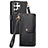 Custodia Portafoglio In Pelle Cover con Supporto S15D per Samsung Galaxy S23 Ultra 5G