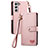 Custodia Portafoglio In Pelle Cover con Supporto S16D per Samsung Galaxy S25 Plus 5G