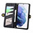 Custodia Portafoglio In Pelle Cover con Supporto S18D per Samsung Galaxy S23 Ultra 5G