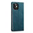 Custodia Portafoglio In Pelle Cover con Supporto T01 per Apple iPhone 12