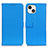 Custodia Portafoglio In Pelle Cover con Supporto T01 per Apple iPhone 13 Mini Blu
