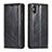 Custodia Portafoglio In Pelle Cover con Supporto T01 per Apple iPhone Xs Nero