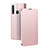 Custodia Portafoglio In Pelle Cover con Supporto T01 per Huawei Honor 20 Lite Oro Rosa