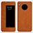 Custodia Portafoglio In Pelle Cover con Supporto T01 per Huawei Mate 30 5G Arancione