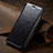 Custodia Portafoglio In Pelle Cover con Supporto T01 per Huawei P30 Pro New Edition Nero