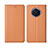 Custodia Portafoglio In Pelle Cover con Supporto T01 per Oppo Ace2 Arancione