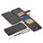 Custodia Portafoglio In Pelle Cover con Supporto T01 per Samsung Galaxy Note 10