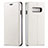 Custodia Portafoglio In Pelle Cover con Supporto T01 per Samsung Galaxy S10 Plus Bianco