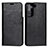 Custodia Portafoglio In Pelle Cover con Supporto T01D per Samsung Galaxy S21 Plus 5G Nero