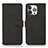 Custodia Portafoglio In Pelle Cover con Supporto T02 per Apple iPhone 13 Pro Nero