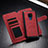 Custodia Portafoglio In Pelle Cover con Supporto T02 per Huawei Mate 20 Rosso