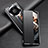 Custodia Portafoglio In Pelle Cover con Supporto T02 per Huawei Mate 40 Pro+ Plus Nero