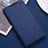 Custodia Portafoglio In Pelle Cover con Supporto T02 per Huawei Nova 5 Blu