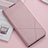 Custodia Portafoglio In Pelle Cover con Supporto T02 per Huawei Nova 5 Oro Rosa