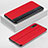 Custodia Portafoglio In Pelle Cover con Supporto T02 per Huawei P20 Rosso