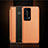 Custodia Portafoglio In Pelle Cover con Supporto T02 per Huawei P40 Pro+ Plus Arancione
