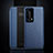 Custodia Portafoglio In Pelle Cover con Supporto T02 per Huawei P40 Pro+ Plus Blu