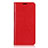 Custodia Portafoglio In Pelle Cover con Supporto T02 per Oppo Find X2 Lite Rosso
