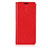 Custodia Portafoglio In Pelle Cover con Supporto T02 per Oppo Find X2 Pro Rosso