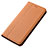 Custodia Portafoglio In Pelle Cover con Supporto T02 per Samsung Galaxy A80 Arancione