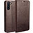 Custodia Portafoglio In Pelle Cover con Supporto T02 per Samsung Galaxy Note 10
