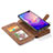 Custodia Portafoglio In Pelle Cover con Supporto T02 per Samsung Galaxy S10 5G