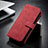 Custodia Portafoglio In Pelle Cover con Supporto T02 per Samsung Galaxy S10e Rosso