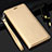 Custodia Portafoglio In Pelle Cover con Supporto T02 per Samsung Galaxy S20 Ultra 5G Oro