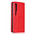 Custodia Portafoglio In Pelle Cover con Supporto T02 per Xiaomi Mi 10 Rosso
