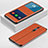 Custodia Portafoglio In Pelle Cover con Supporto T02 per Xiaomi Mi 9T Pro Arancione