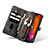 Custodia Portafoglio In Pelle Cover con Supporto T03 per Apple iPhone 12 Pro