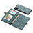 Custodia Portafoglio In Pelle Cover con Supporto T03 per Apple iPhone Xs