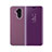 Custodia Portafoglio In Pelle Cover con Supporto T03 per Huawei Mate 20 Lite Viola