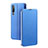 Custodia Portafoglio In Pelle Cover con Supporto T03 per Huawei P30 Blu