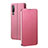 Custodia Portafoglio In Pelle Cover con Supporto T03 per Huawei P30 Rosa