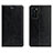 Custodia Portafoglio In Pelle Cover con Supporto T03 per Huawei P40 Nero