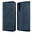 Custodia Portafoglio In Pelle Cover con Supporto T03 per Oppo Find X2 Lite Blu